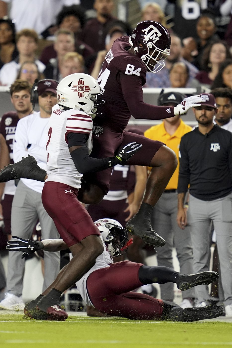 Reed accounts for three TDs as No. 15 Texas A&M rolls to 38-3 win over New Mexico State | iNFOnews.ca Reed accounts for three TDs as No. 15 Texas A&M rolls to 38-3 win over New Mexico State | iNFOnews.ca