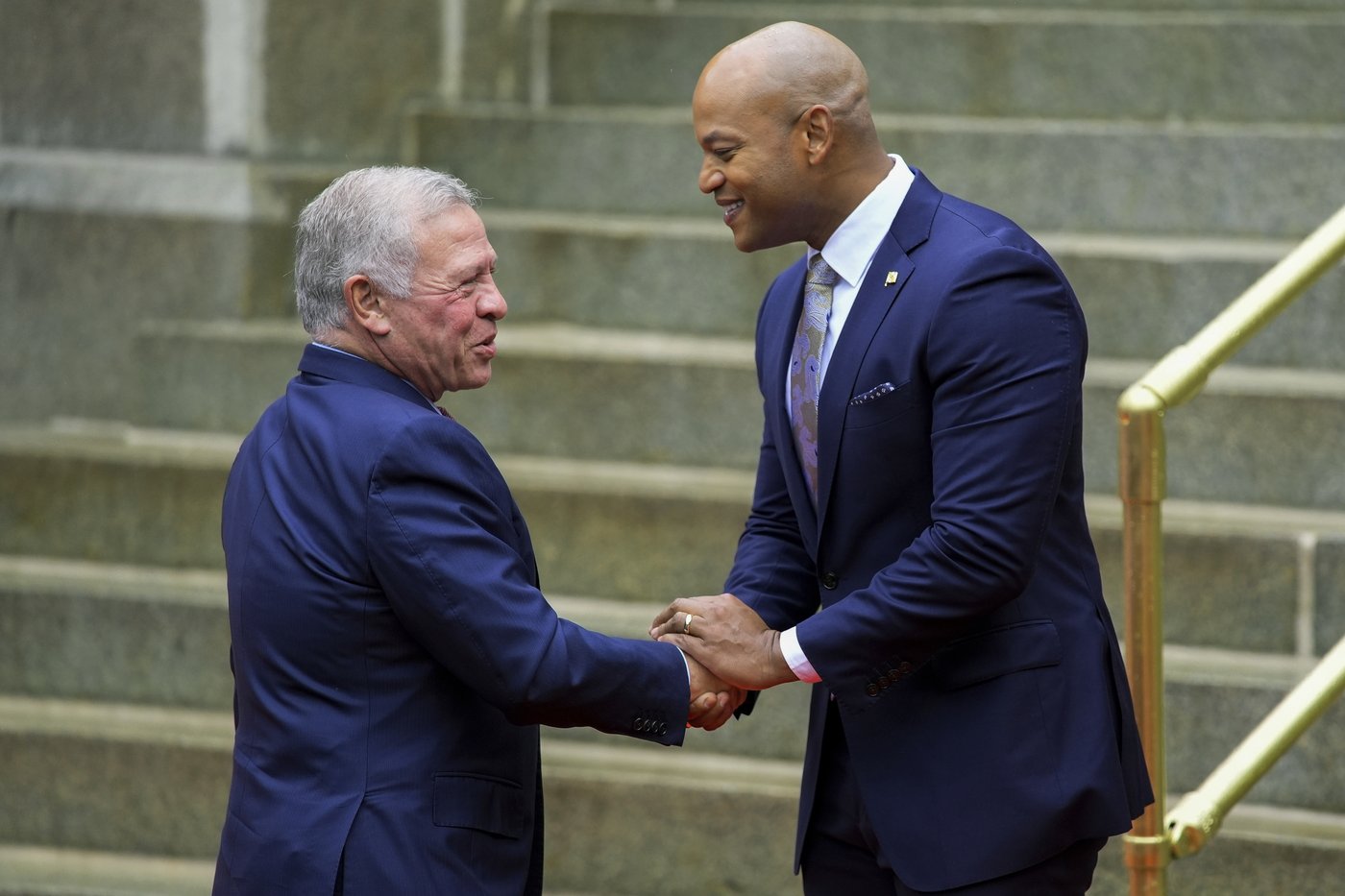 Maryland Gov. Wes Moore welcomes King Abdullah II of Jordan to Maryland Capitol | iNFOnews.ca