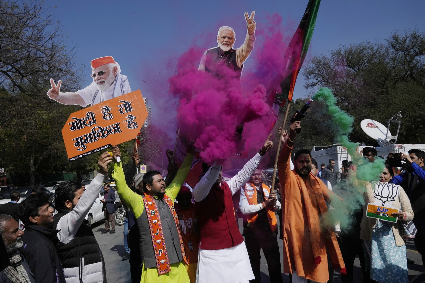 Modi’s party wins most seats in high-stakes New Delhi polls for first time in 27 years | iNFOnews.ca Modi’s party wins most seats in high-stakes New Delhi polls for first time in 27 years | iNFOnews.ca