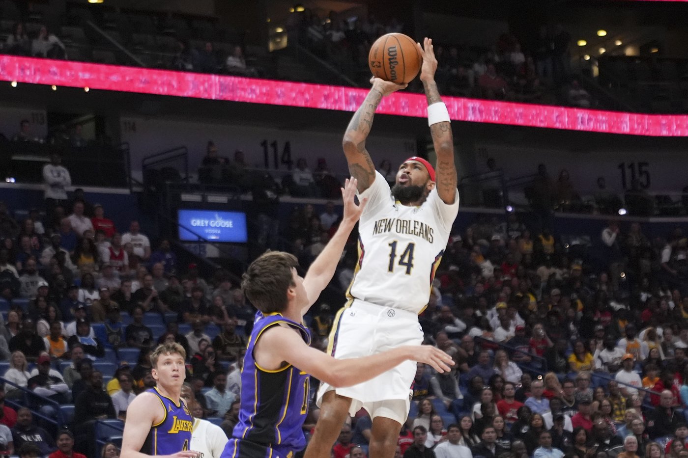 Anthony Davis has 31 points and 14 rebounds to lead Lakers past the Pelicans 104-99 | iNFOnews.ca