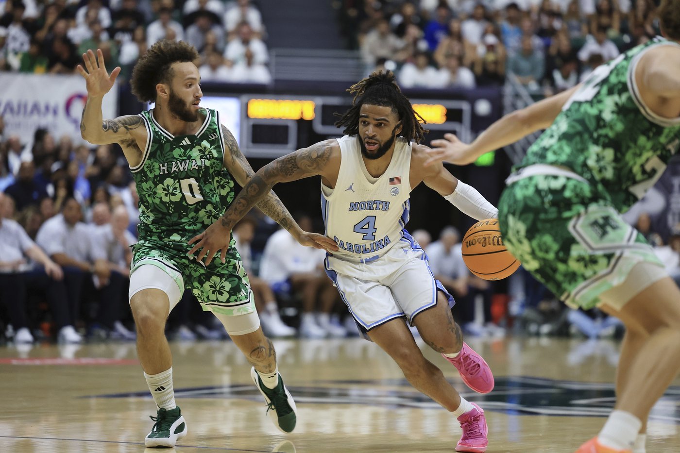 R.J. Davis leads No. 10 UNC past Hawaii 87-69, moves to fourth on Tar Heels' all-time scoring list | iNFOnews.ca R.J. Davis leads No. 10 UNC past Hawaii 87-69, moves to fourth on Tar Heels' all-time scoring list | iNFOnews.ca
