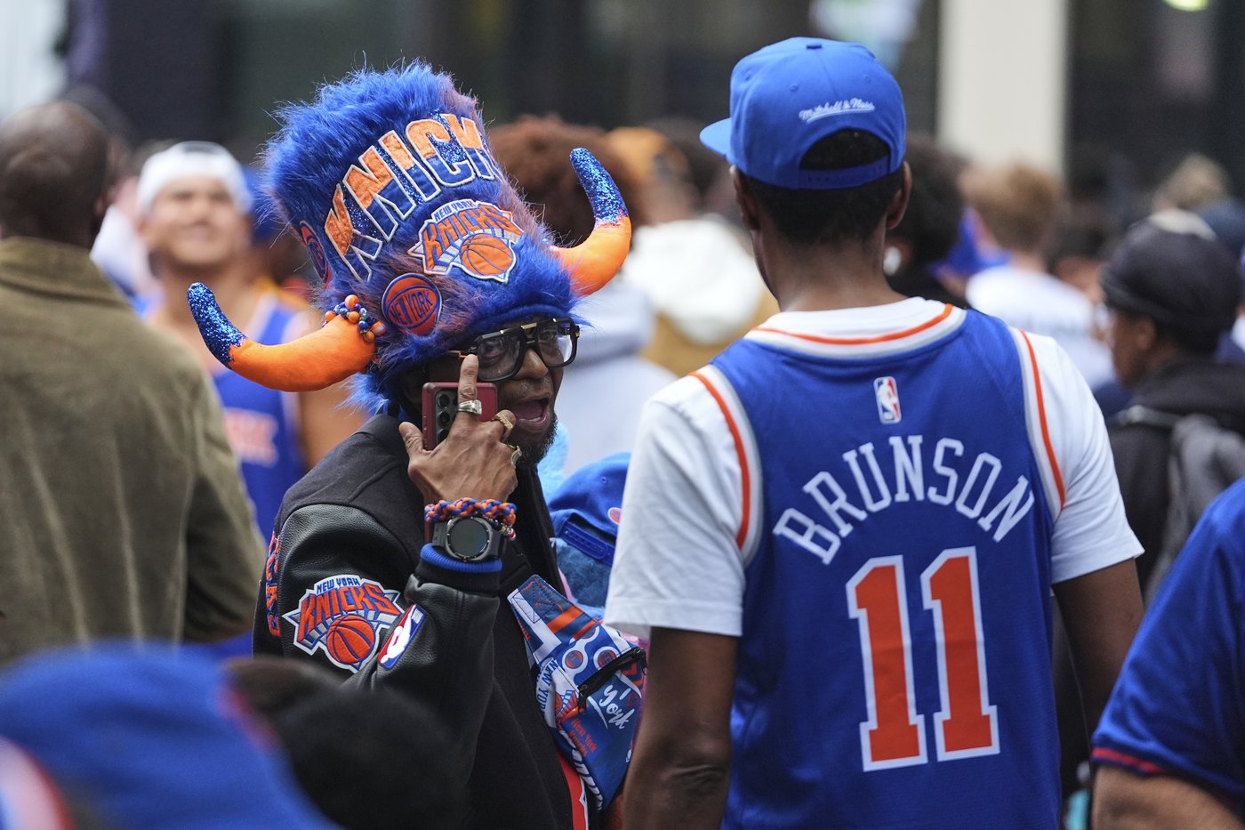 Knicks fans get the Game 6 fun started early with block party zone outside Madison Square Garden | iNFOnews.ca Knicks fans get the Game 6 fun started early with block party zone outside Madison Square Garden | iNFOnews.ca