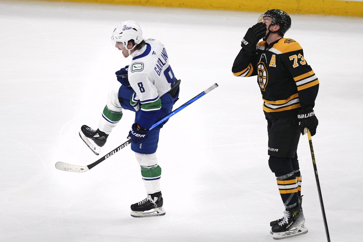 DeBrusk scores in return to Boston as Canucks shut out Bruins 2-0 behind Lankinen | iNFOnews.ca