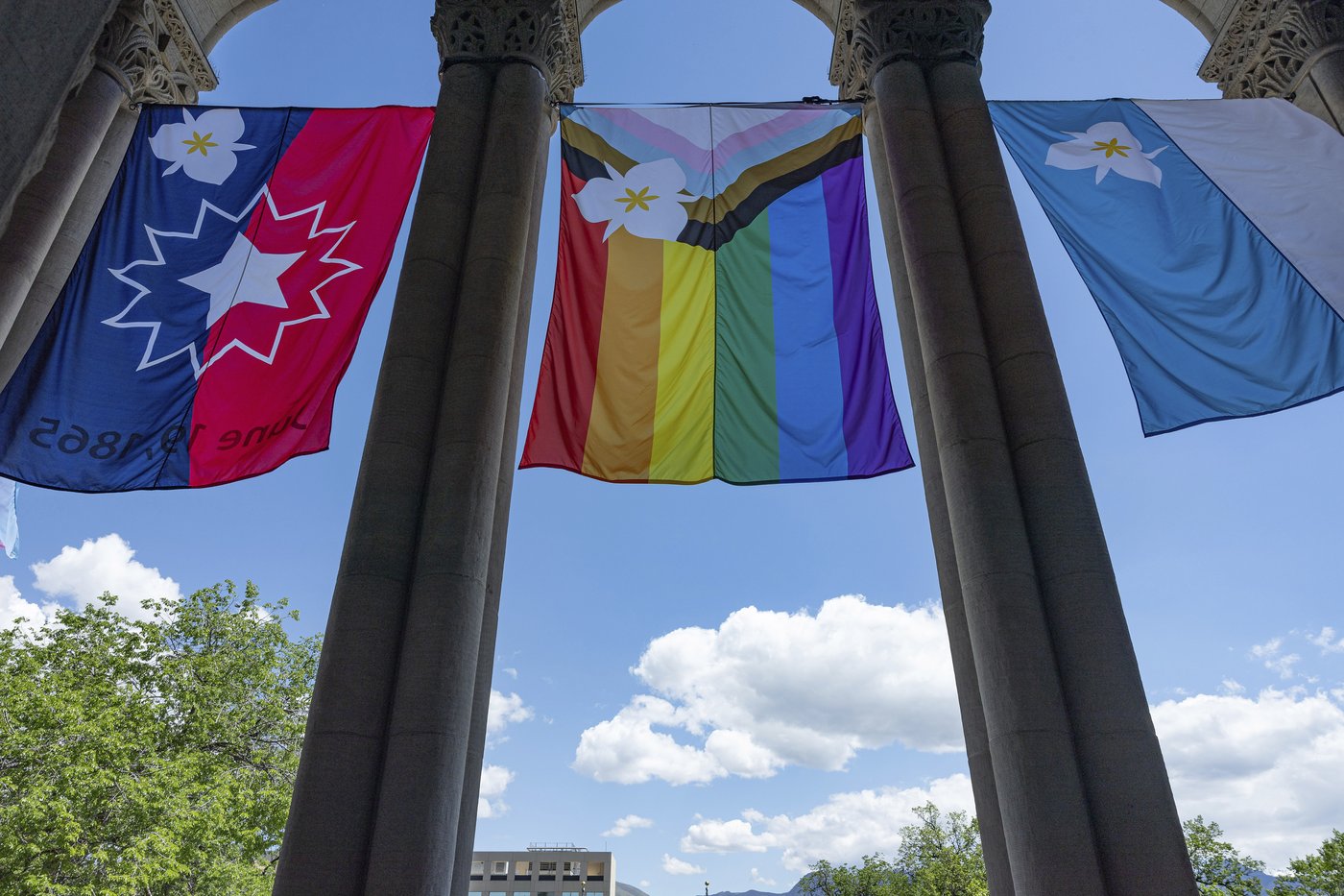 Salt Lake City and Boise make pride flags official city emblems, skirting flag ban laws | iNFOnews.ca