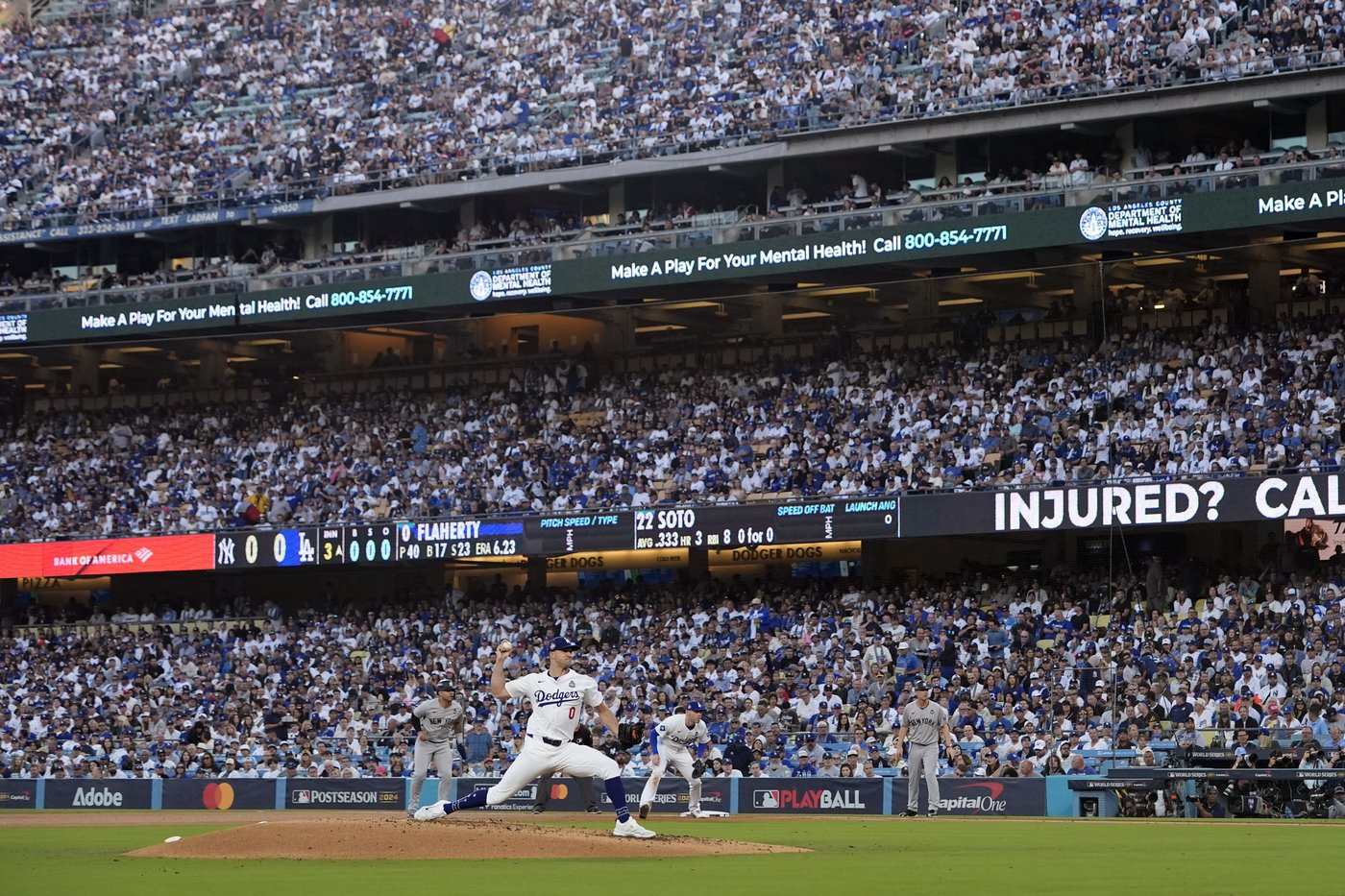 Freeman hits 1st game-ending slam in World Series history as Dodgers top Yankees 6-3 in opener | iNFOnews.ca