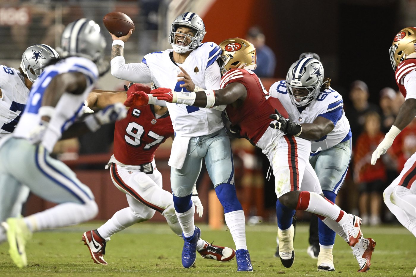 Brock Purdy helps the 49ers bounce back with a 30-24 victory over the Cowboys | iNFOnews.ca Brock Purdy helps the 49ers bounce back with a 30-24 victory over the Cowboys | iNFOnews.ca