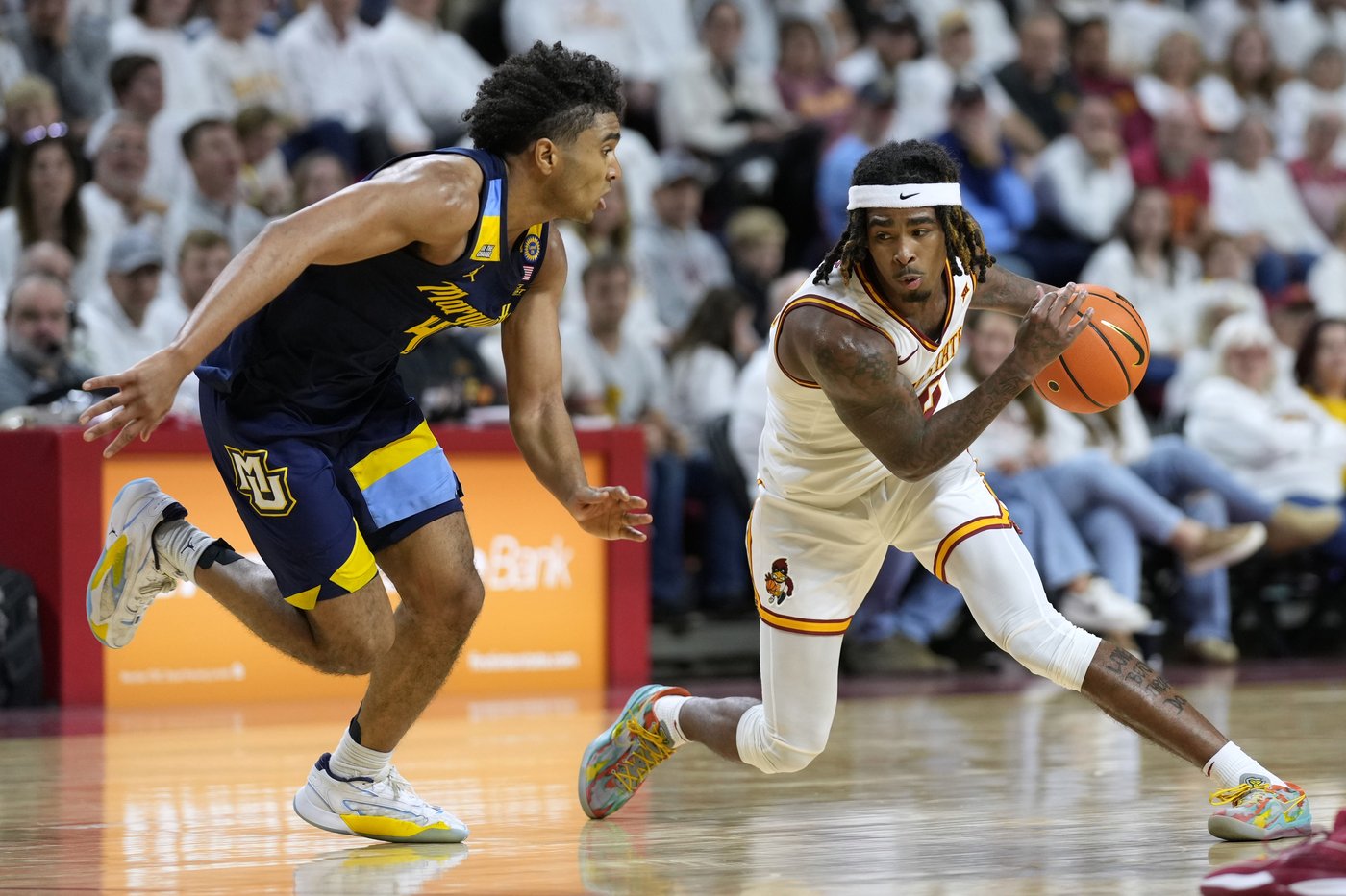 Keshon Gilbert scores 24 points to lead No. 6 Iowa State past No. 5 Marquette 81-70 | iNFOnews.ca Keshon Gilbert scores 24 points to lead No. 6 Iowa State past No. 5 Marquette 81-70 | iNFOnews.ca