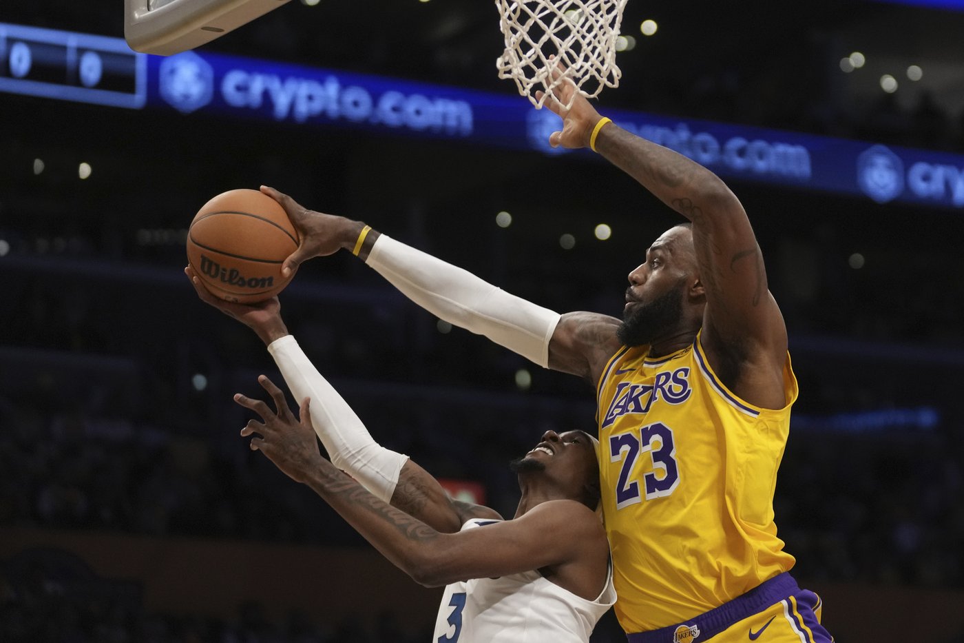 LeBron and Bronny James make history as the NBA's first father-son duo to play together | iNFOnews.ca LeBron and Bronny James make history as the NBA's first father-son duo to play together | iNFOnews.ca