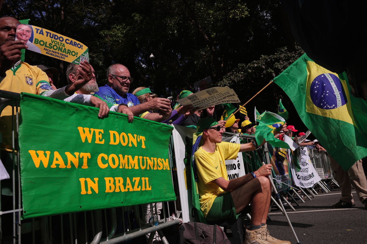 Brazil ex-leader Jair Bolsonaro rallies supporters in Sao Paulo to protest his Supreme Court trial | iNFOnews.ca Brazil ex-leader Jair Bolsonaro rallies supporters in Sao Paulo to protest his Supreme Court trial | iNFOnews.ca