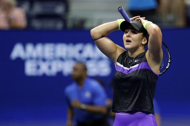 Canadian athletes cheering on Andreescu as teen prepares for U.S. Open final | iNFOnews.ca CP1147227480