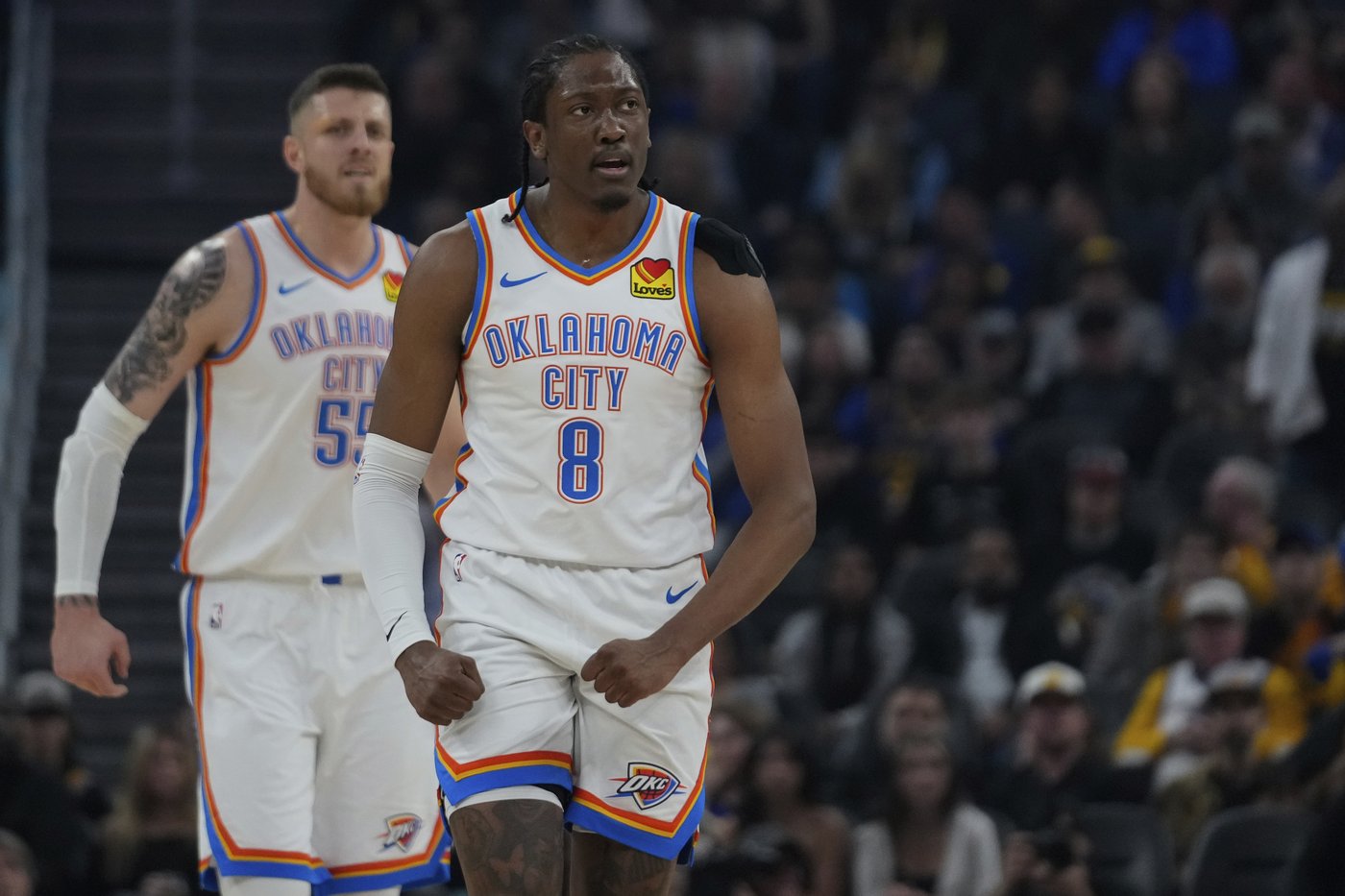 Thunder star Jalen Williams exits game against Warriors with right eye injury | iNFOnews.ca Thunder star Jalen Williams exits game against Warriors with right eye injury | iNFOnews.ca