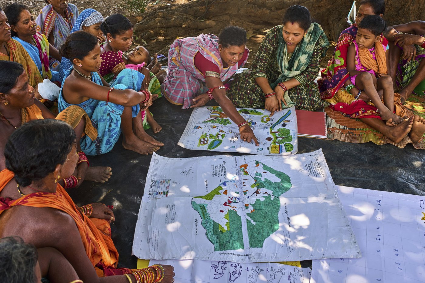 In India, Indigenous women and their 'dream maps' seek to protect lands from climate change | iNFOnews.ca