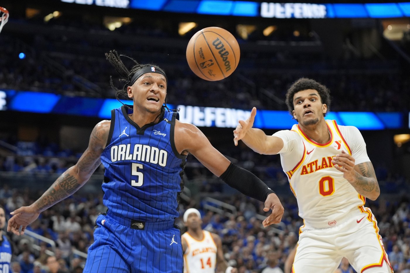 Anthony, Magic claim 7th seed with 120-95 win over Hawks in Play-In Tournament | iNFOnews.ca