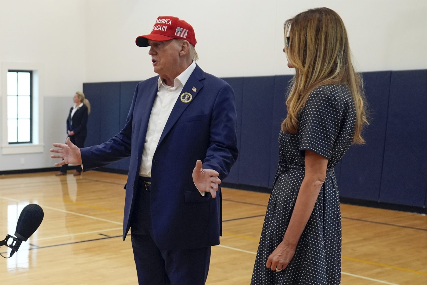 Trump snaps at reporter when asked about abortion: 'Stop talking about it' | iNFOnews.ca