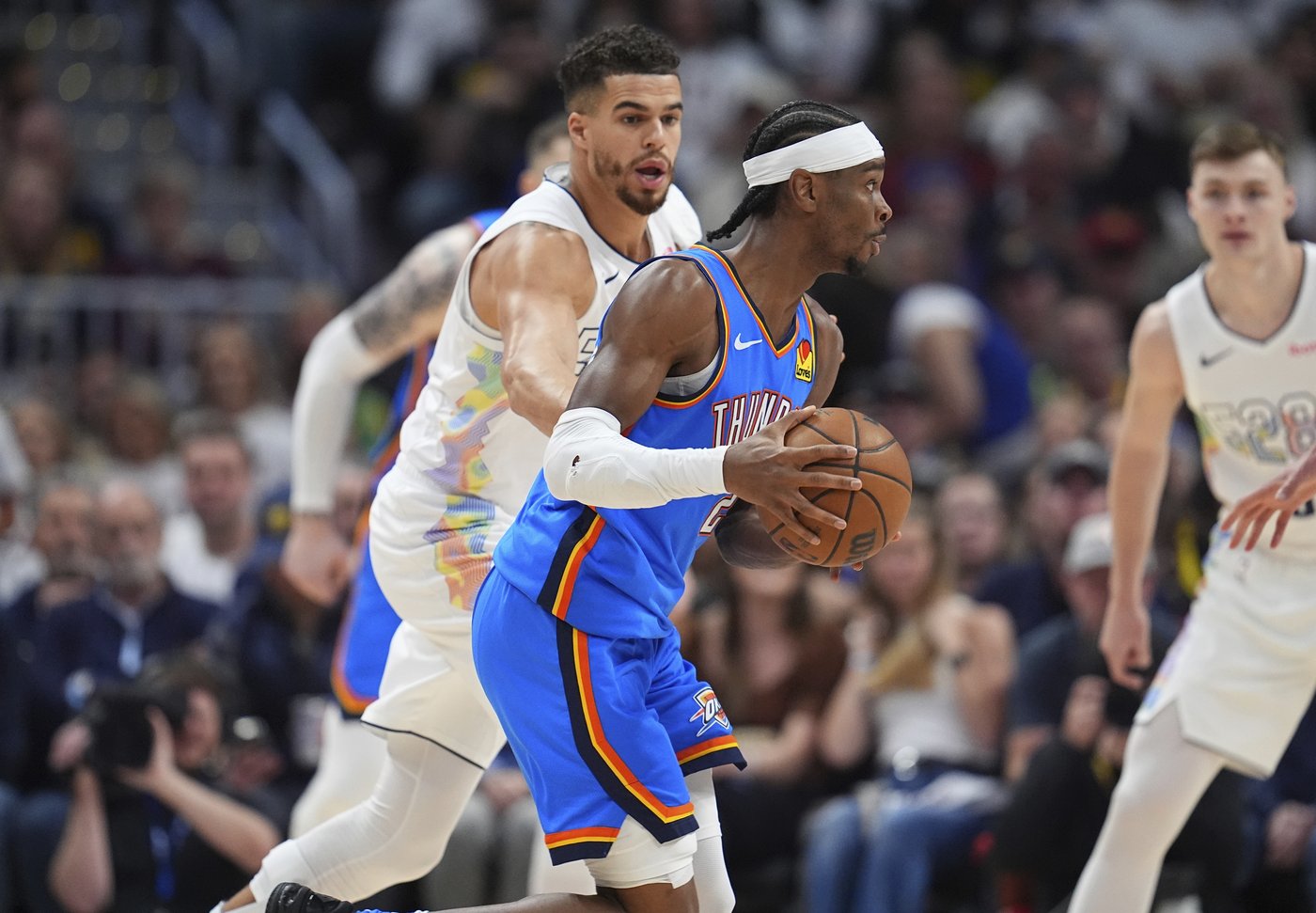 A sick Jamal Murray scores 25, powers Nuggets' 119-107 win over Thunder to force Game 7 | iNFOnews.ca A sick Jamal Murray scores 25, powers Nuggets' 119-107 win over Thunder to force Game 7 | iNFOnews.ca