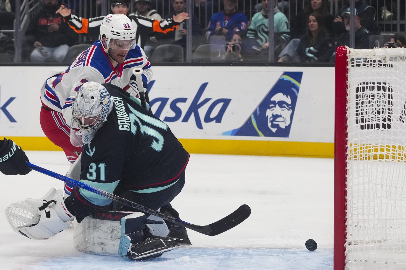 Jonathan Quick earns the shutout in Rangers’ 2-0 win against Kraken | iNFOnews.ca
