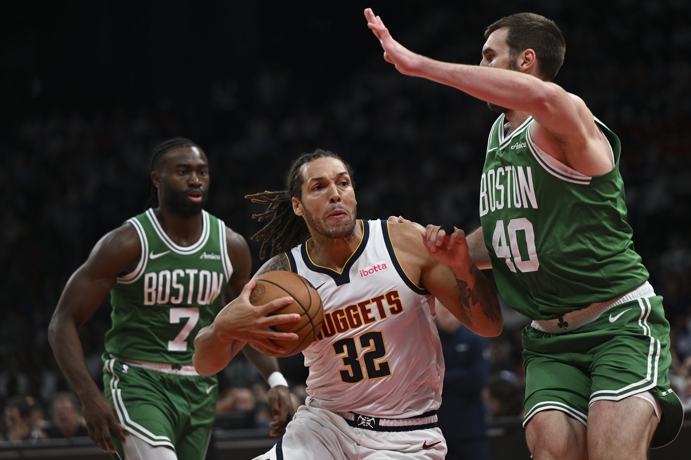Celtics beat the Nuggets 107-103 in the NBA's preseason opener at Abu Dhabi | iNFOnews.ca Celtics beat the Nuggets 107-103 in the NBA's preseason opener at Abu Dhabi | iNFOnews.ca