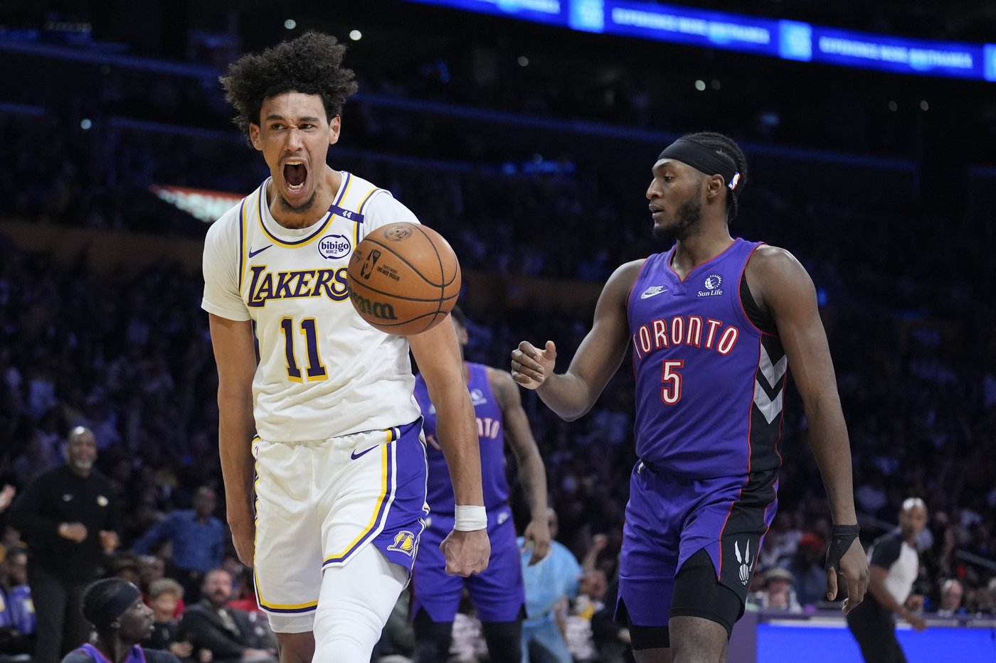 Jaxson Hayes sprains ankle in practice, leaving the Lakers thin at center behind Anthony Davis | iNFOnews.ca Jaxson Hayes sprains ankle in practice, leaving the Lakers thin at center behind Anthony Davis | iNFOnews.ca