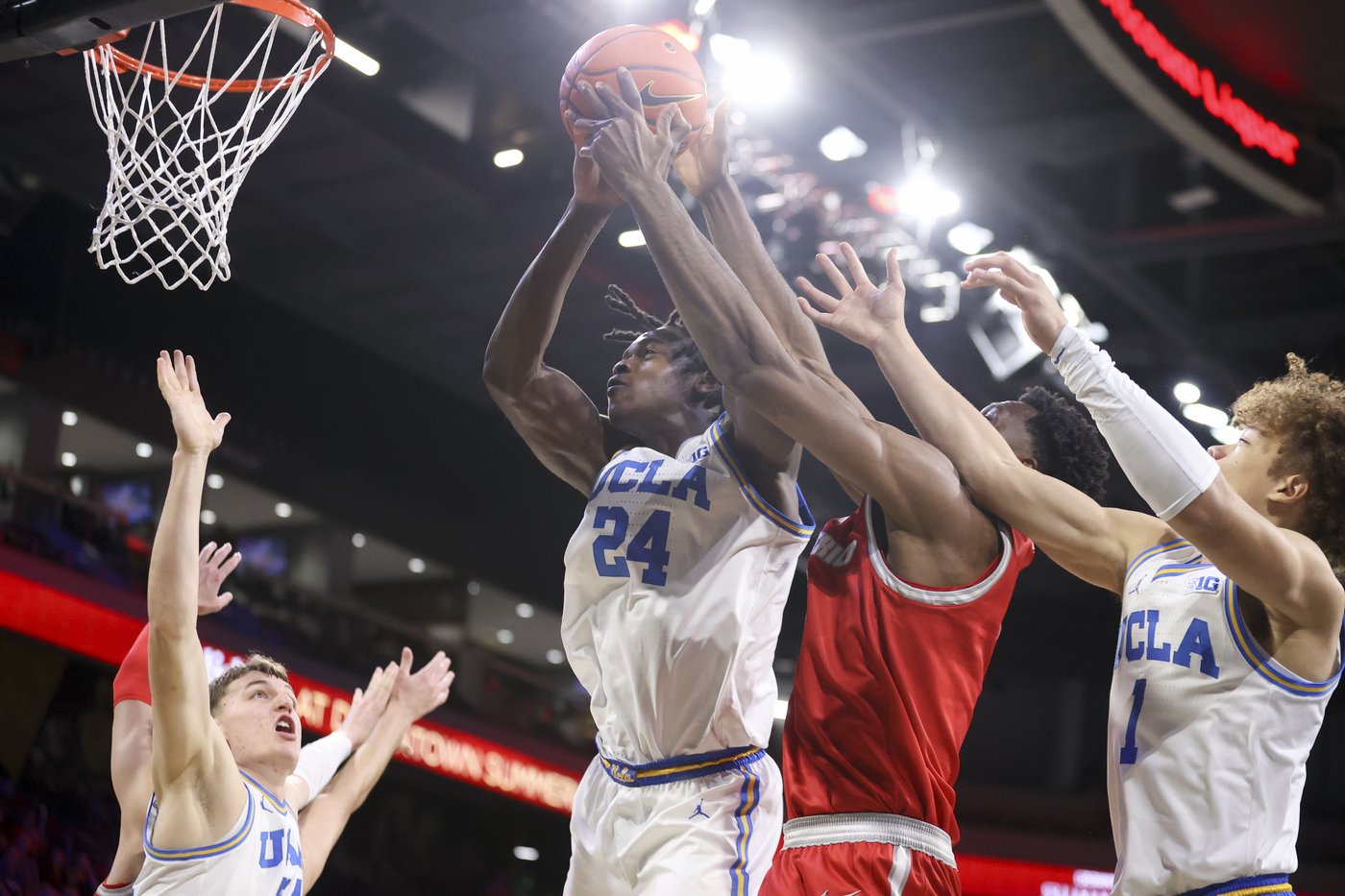 Nelly Junior Joseph gets 45th career double-double and New Mexico beats No. 22 UCLA 72-64 | iNFOnews.ca
