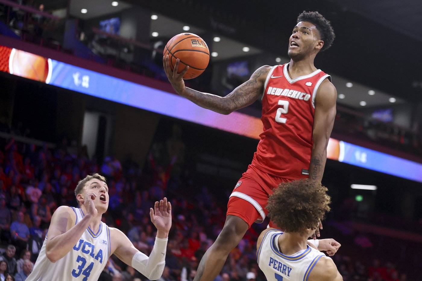 Nelly Junior Joseph gets 45th career double-double and New Mexico beats No. 22 UCLA 72-64 | iNFOnews.ca