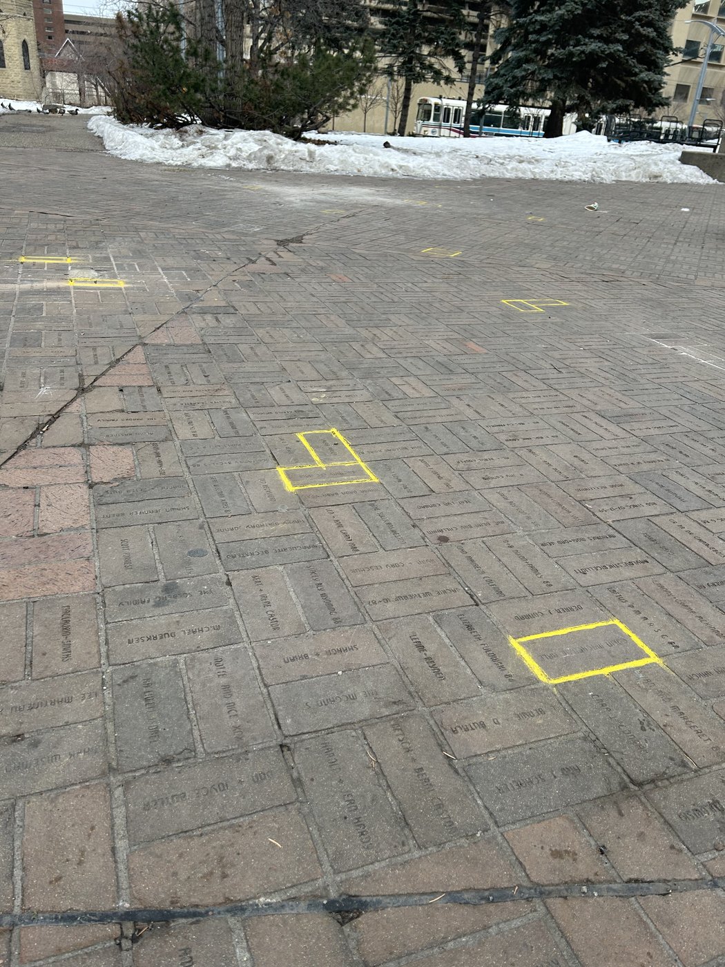 No guarantees as Calgary tries to salvage some cherished Olympic Plaza bricks | iNFOnews.ca
