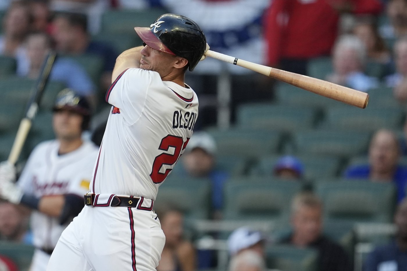 Olson's grand slam powers Braves' seven-run inning in 8-3 win over Angels | iNFOnews.ca