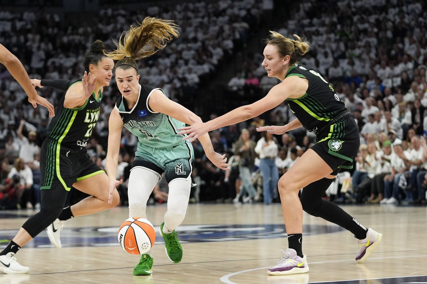 Lynx force Game 5 of WNBA Finals on Carleton's free throws to beat Liberty 82-80 | iNFOnews.ca Lynx force Game 5 of WNBA Finals on Carleton's free throws to beat Liberty 82-80 | iNFOnews.ca