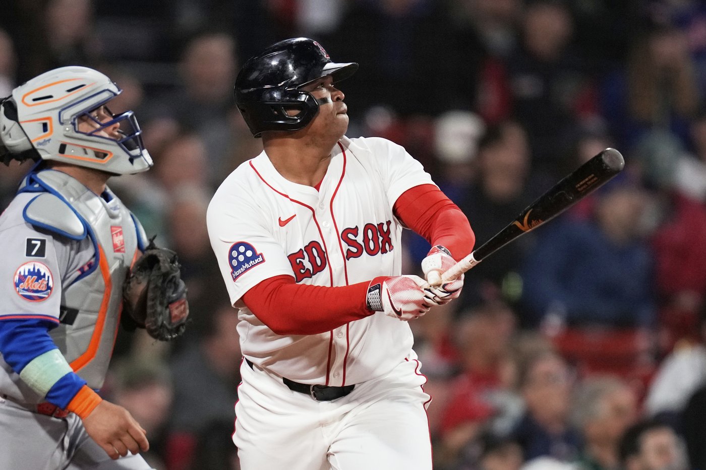 Narváez and Devers homer, bullpen carries Red Sox to 2-0 win over Mets after ejections | iNFOnews.ca