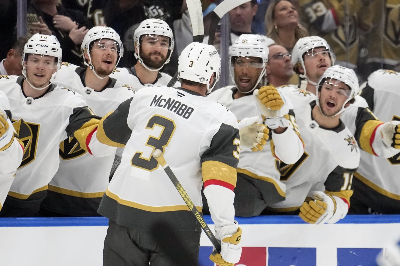 Kucherov scores with 55 seconds to play as Lightning rally for 4-3 win over Golden Knights | iNFOnews.ca
