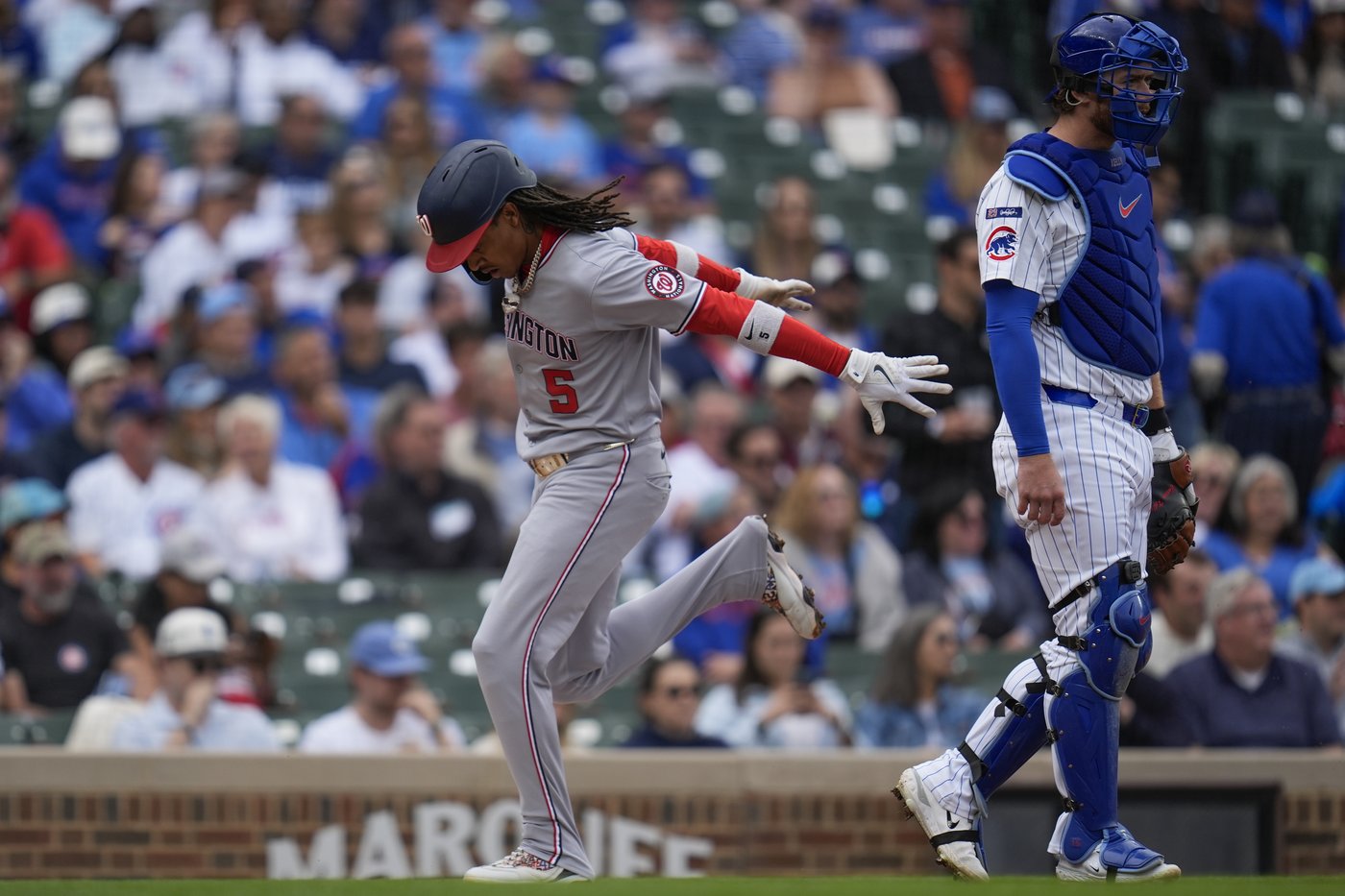 Lile's tiebreaking homer, Lord's season-best 7 strikeouts lead Nationals past Cubs 2-1 | iNFOnews.ca