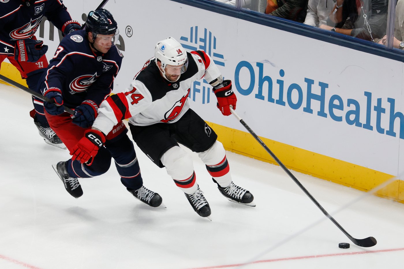 Timo Meier, Dawson Mercer power Devils past Blue Jackets 3-2 for second straight road win | iNFOnews.ca