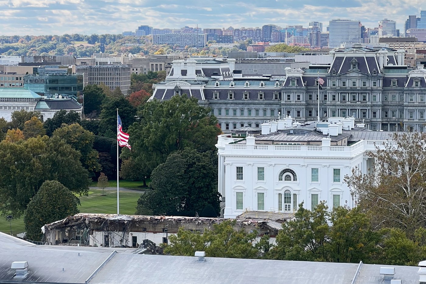Photos of the White House's East Wing, then and now | iNFOnews.ca