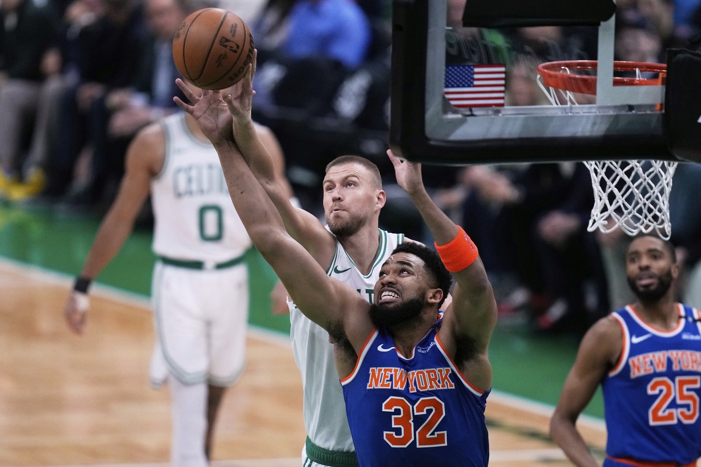 Porzingis available, Hauser out with ankle sprain for Celtics' Game 2 matchup with Knicks | iNFOnews.ca