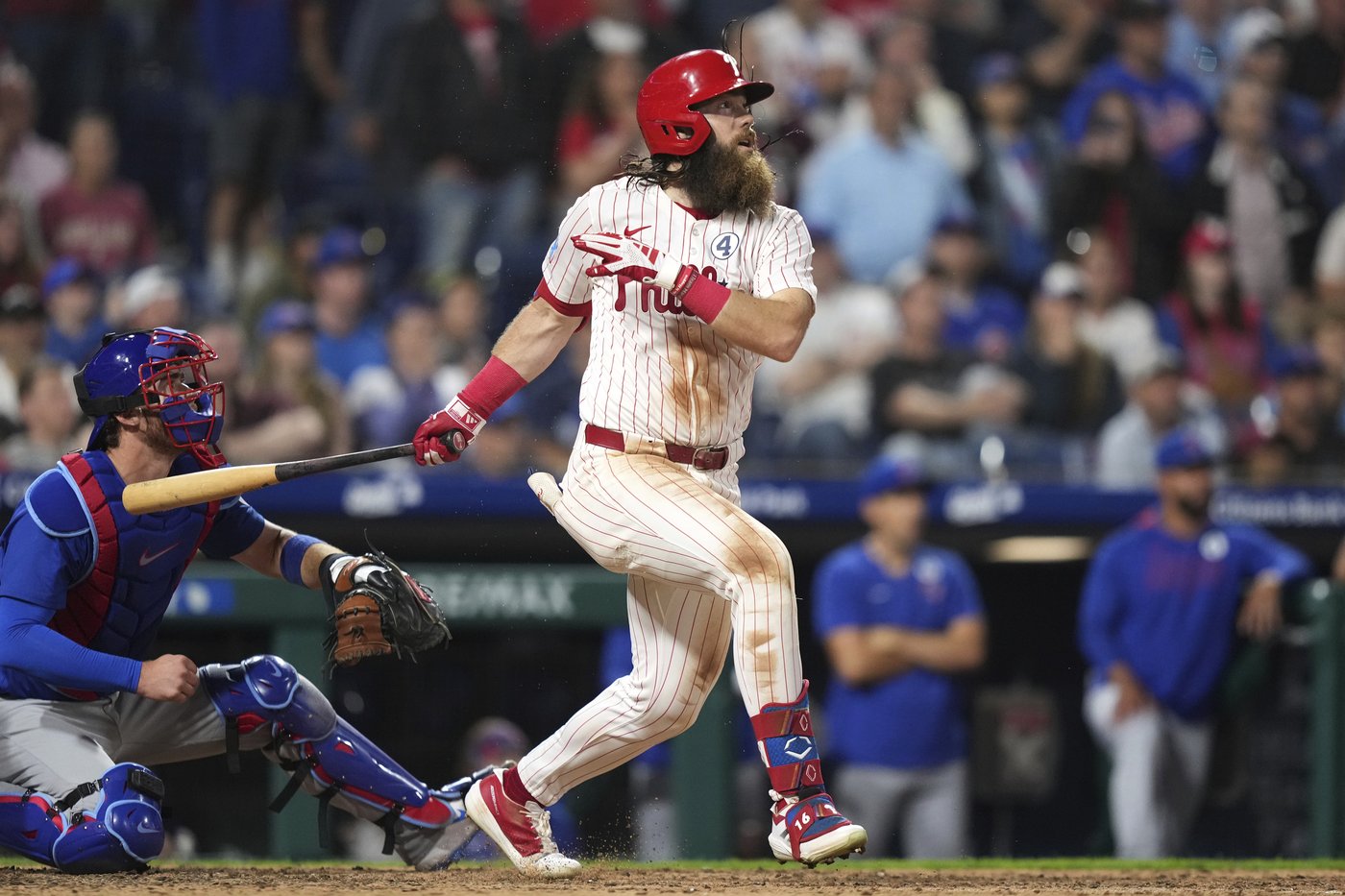 Brandon Marsh delivers for Phillies in 11th, rookie Otto Kemp has 3 hits in 4-3 win over Cubs | iNFOnews.ca