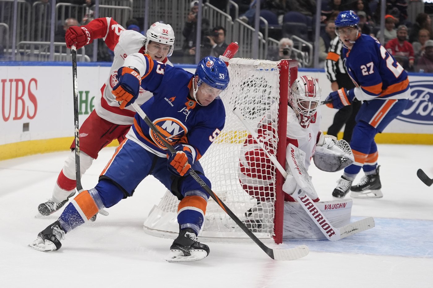 Patrick Kane scores, Alex Lyon makes 29 saves and Red Wings edge Islanders 1-0 | iNFOnews.ca