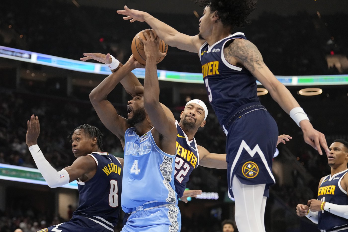 Donovan Mitchell scores 28 as Cavaliers improve to 13-1 at home by beating Jokic and Nuggets 126-114 | iNFOnews.ca