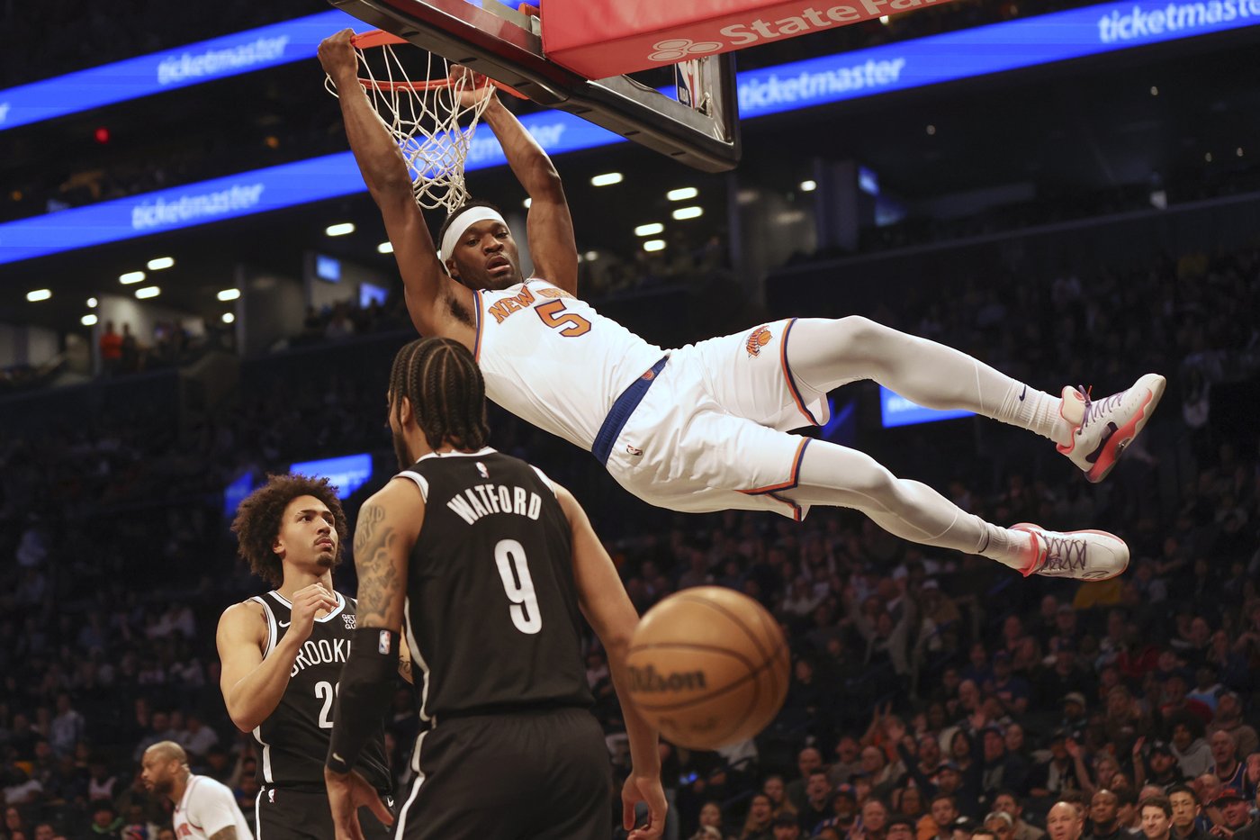 Landry Shamet scores 29 after replacing Bridges after 6 seconds, leads Knicks past Nets 113-105 | iNFOnews.ca Landry Shamet scores 29 after replacing Bridges after 6 seconds, leads Knicks past Nets 113-105 | iNFOnews.ca