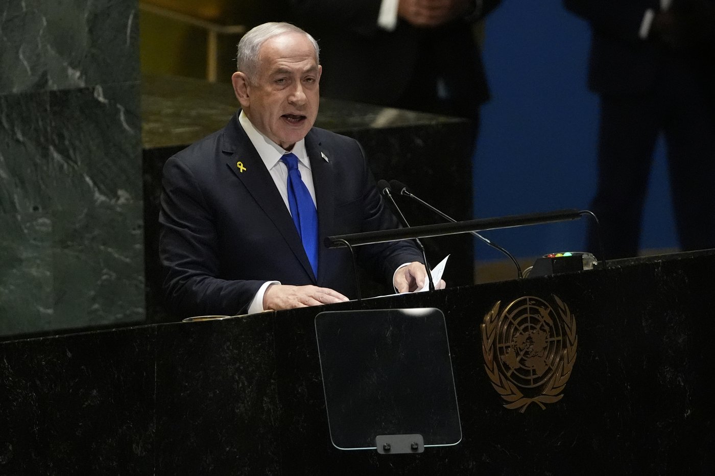 Netanyahu, at UN, vows that Israel will keep 'degrading Hezbollah' until its objectives are met | iNFOnews.ca Netanyahu, at UN, vows that Israel will keep 'degrading Hezbollah' until its objectives are met | iNFOnews.ca