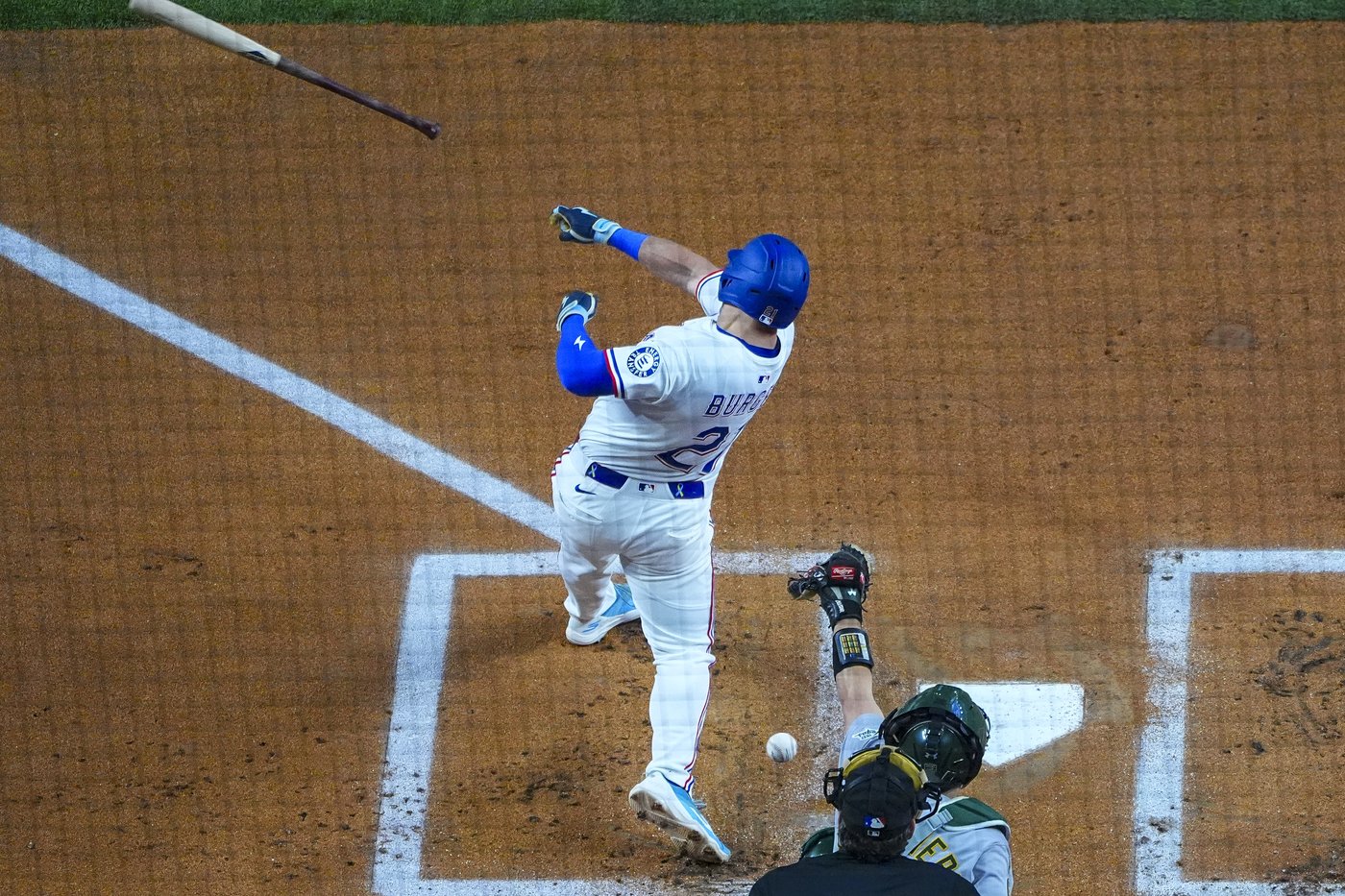 Texas Rangers are struggling on offense and send slumping slugger Jake Burger down to Triple-A | iNFOnews.ca
