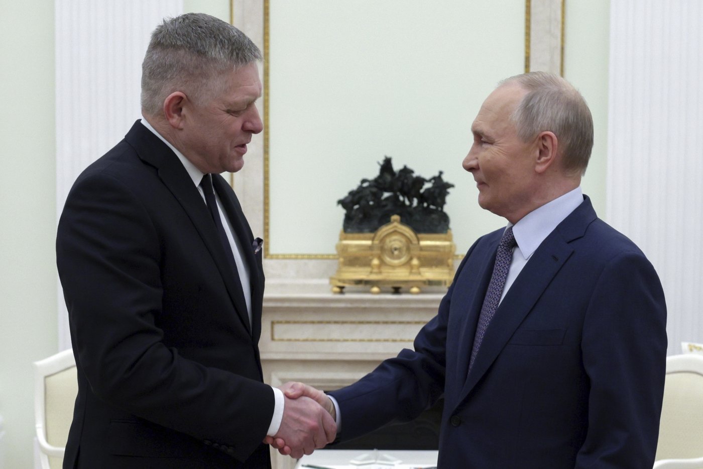 Russia's Putin holds talks with Slovakian PM Fico, in a rare visit to Moscow by an EU leader | iNFOnews.ca
