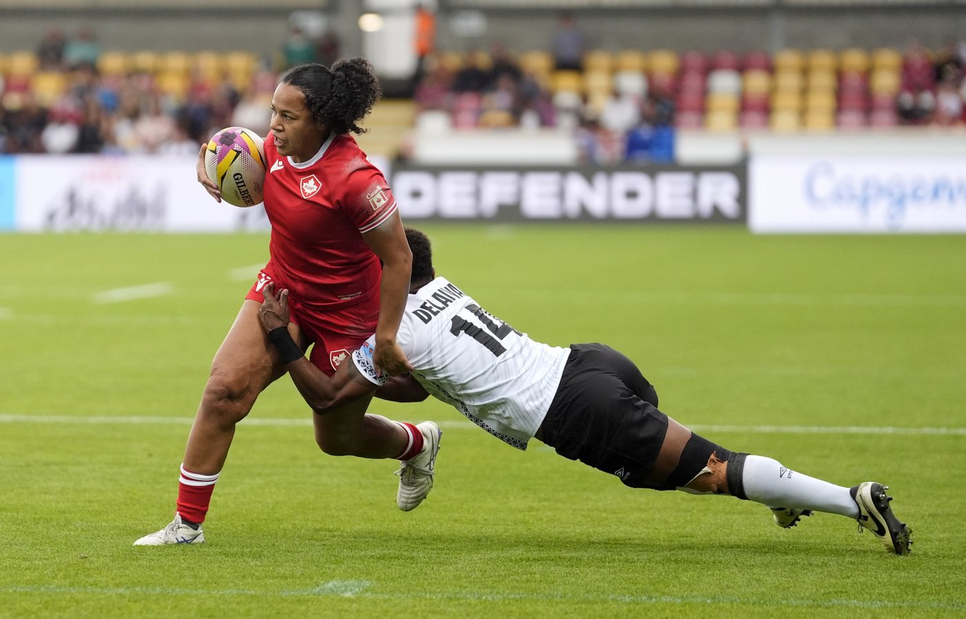 Schell scores six tries as Canada thumps Fiji at Women's Rugby World Cup | iNFOnews.ca Schell scores six tries as Canada thumps Fiji at Women's Rugby World Cup | iNFOnews.ca