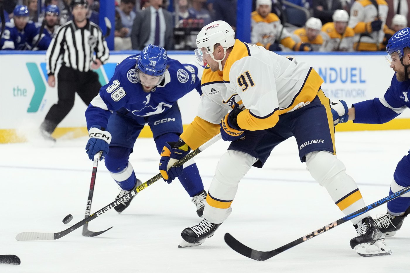 Paul scores in OT, Lightning beat Predators 3-2 in Stamkos' return to Tampa | iNFOnews.ca Paul scores in OT, Lightning beat Predators 3-2 in Stamkos' return to Tampa | iNFOnews.ca