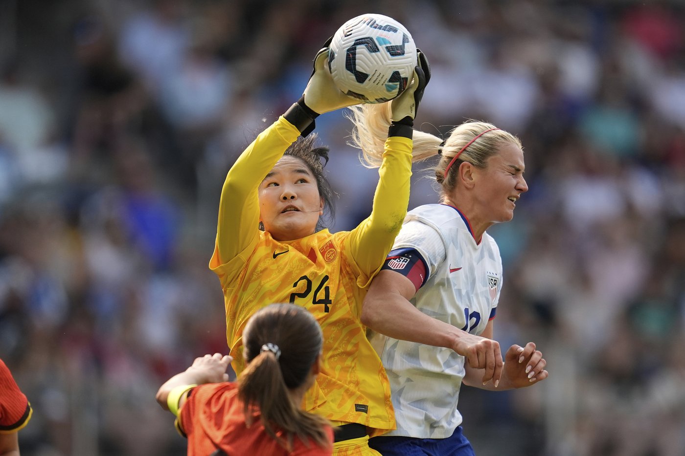 Girma returns, LaBonta makes historic debut in U.S. women's 3-0 win over China | iNFOnews.ca Girma returns, LaBonta makes historic debut in U.S. women's 3-0 win over China | iNFOnews.ca