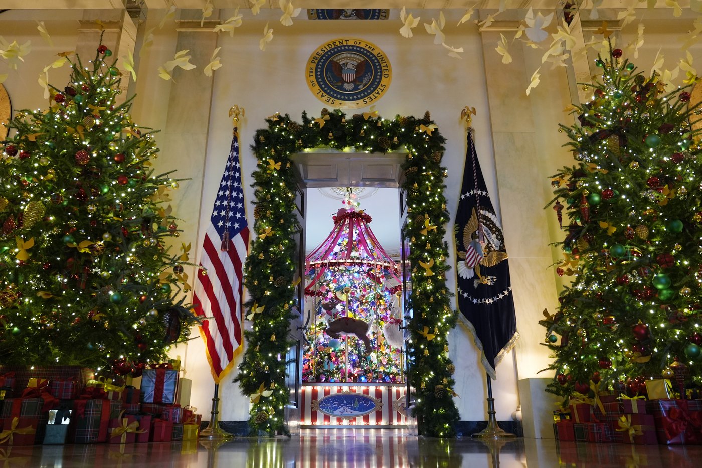 It's the final holiday stretch at the Biden White House. The theme is 'A Season of Peace and Light' | iNFOnews.ca