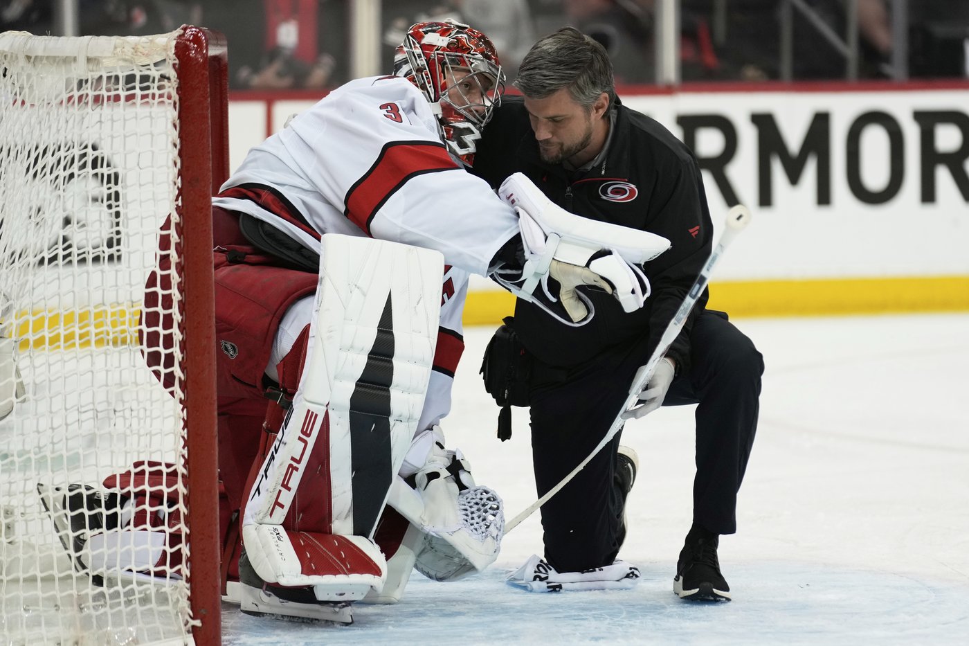 Devils without 3 injured defensemen for Game 4; Hurricanes goalie Andersen leaves with injury | iNFOnews.ca Devils without 3 injured defensemen for Game 4; Hurricanes goalie Andersen leaves with injury | iNFOnews.ca