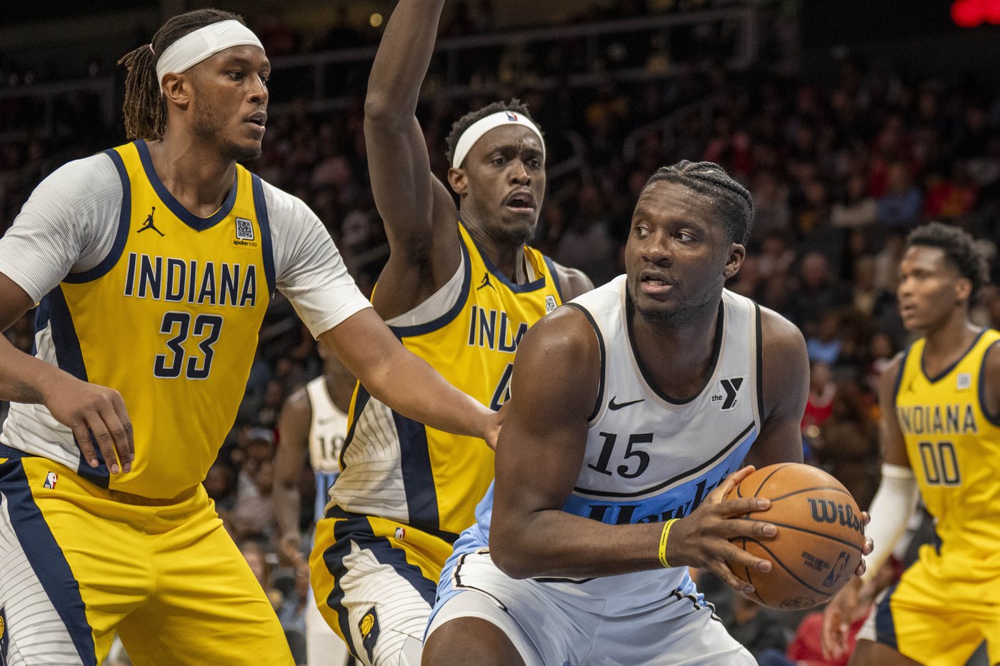 Hawks center Clint Capela is expected to miss remainder of regular season with left hand injury | iNFOnews.ca