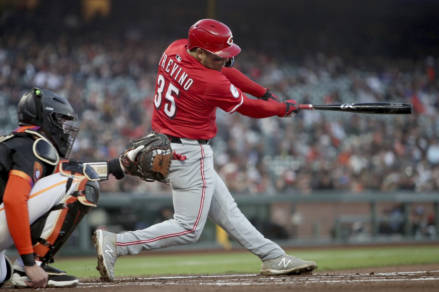 Lodolo pitches 6 innings and Trevino drives in lone run as the Reds blank the Giants 1-0 | iNFOnews.ca