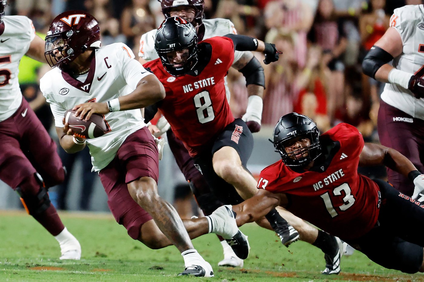 Drones, Stewart lead Virginia Tech past N.C. State 23-21 in ACC opener | iNFOnews.ca