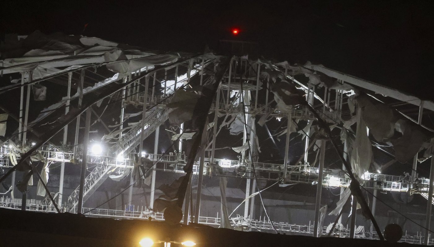 Rays say it may take 'weeks' to fully assess damage at Tropicana Field, after Milton struck region | iNFOnews.ca Rays say it may take 'weeks' to fully assess damage at Tropicana Field, after Milton struck region | iNFOnews.ca