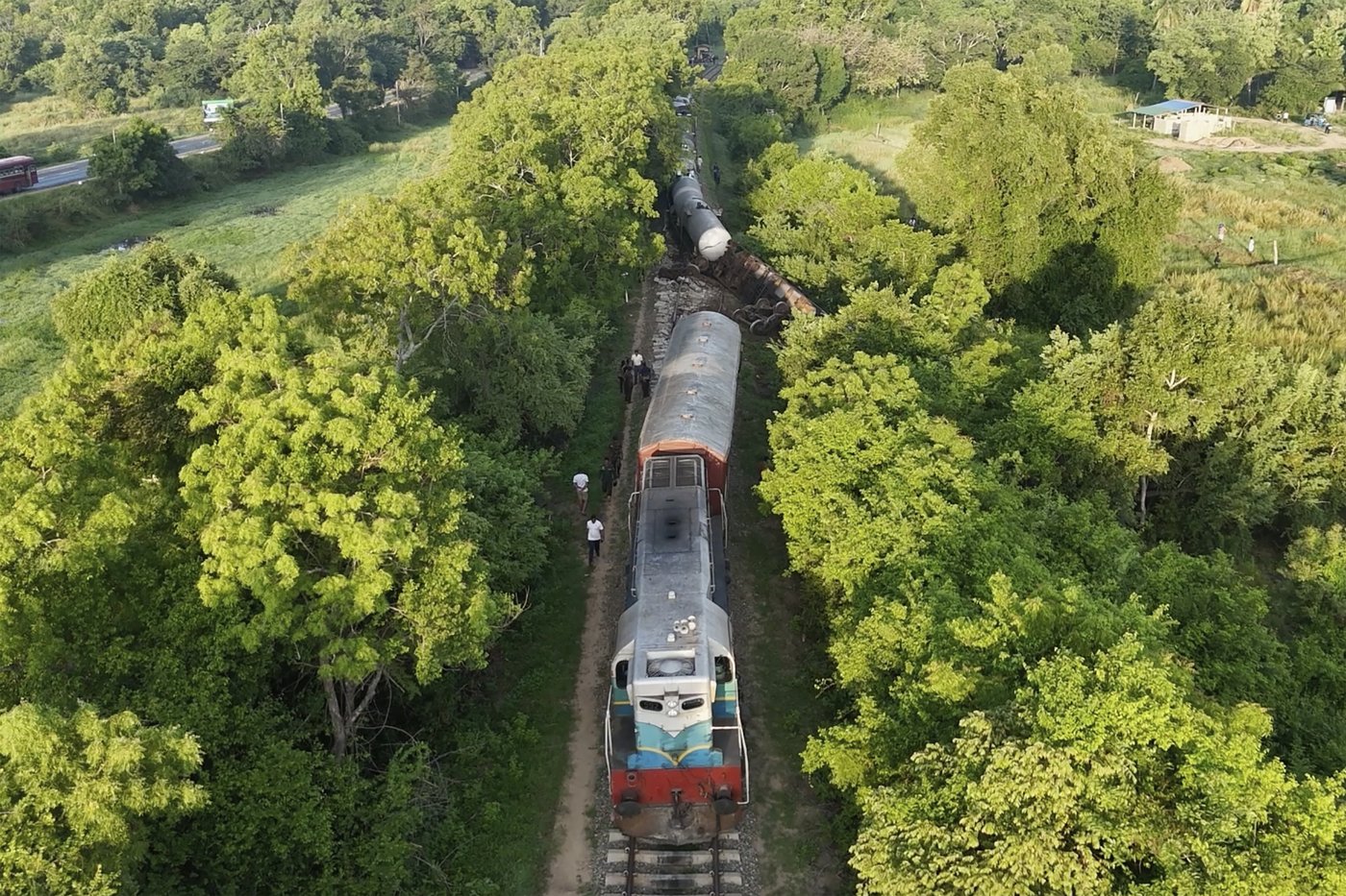 Train hits and kills 2 wild elephants in Sri Lanka as 2 of its fuel-carrying tankers derail | iNFOnews.ca